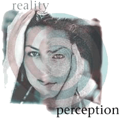 BDD reality and perception - Image reproduced with the kind permission of designer: Joan Thomas