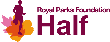 A copy of the Royal Parks Half Marathon logo.