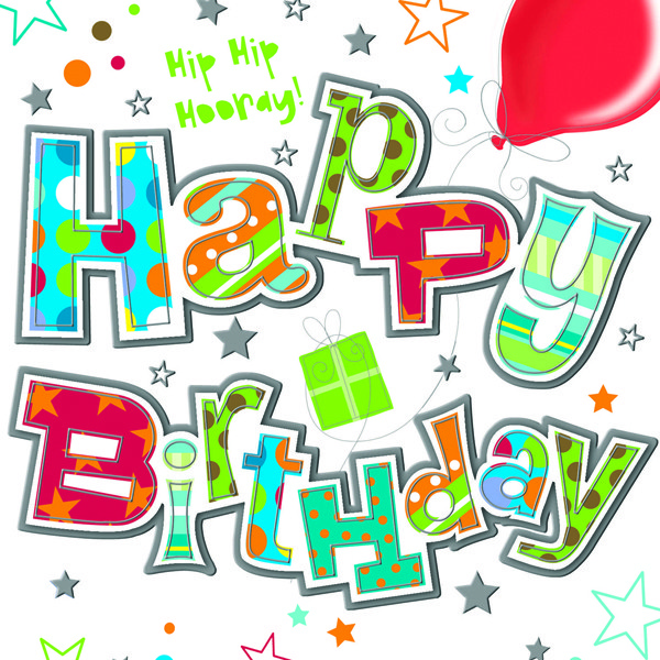 Hip hip hooray birthday | OCD-UK