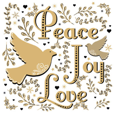 Doves of Peace, Joy, Love