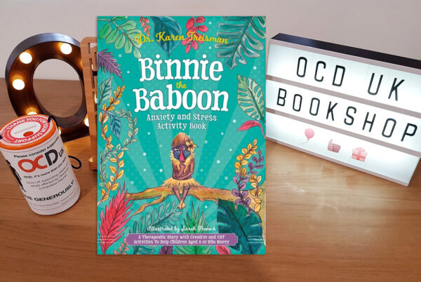 Binnie the Baboon Anxiety and Stress Activity Book