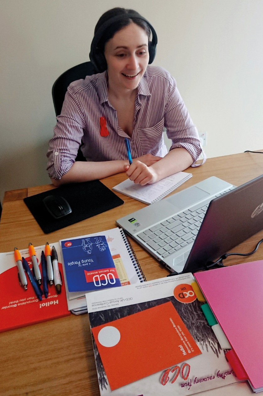 Gemma in her office