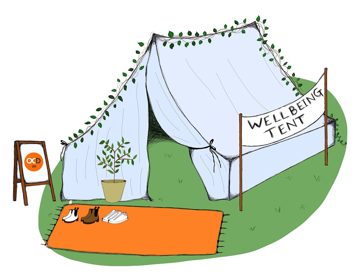 wellbeing tent