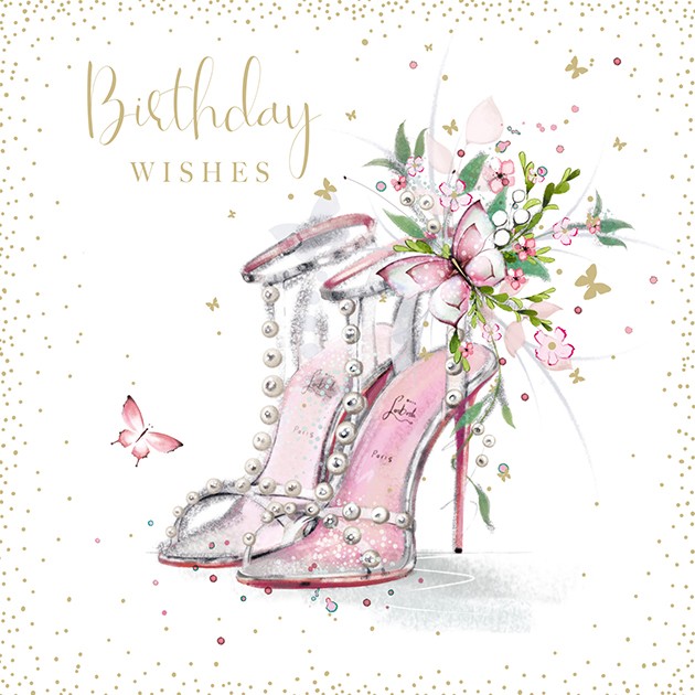 Birthday Shoes and Flowers | OCD-UK