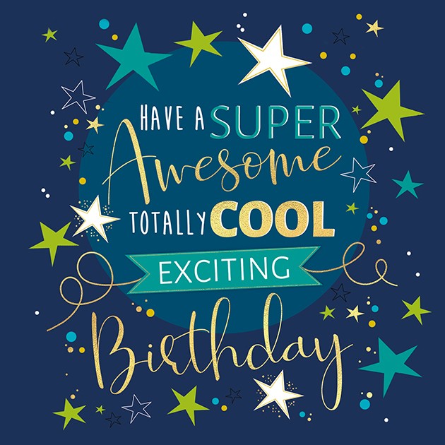 Super awesome cool Birthday | OCD-UK
