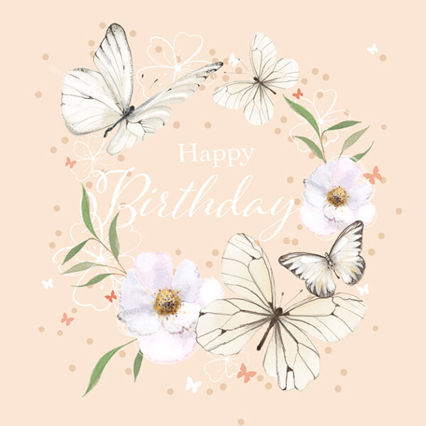 Pastel Butterfly Birthday