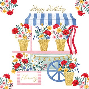 Flower Stall Birthday