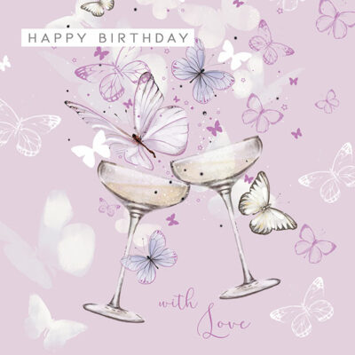 Birthday drinks with love