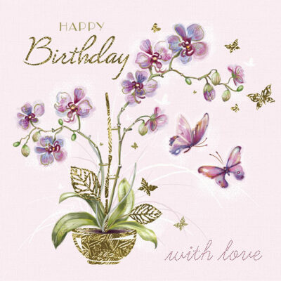 Birthday Flower with Love