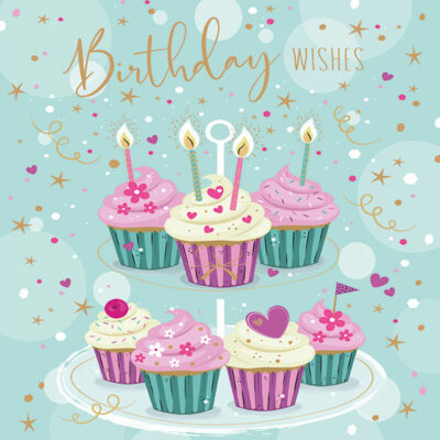 Birthday Wishes Cupcake