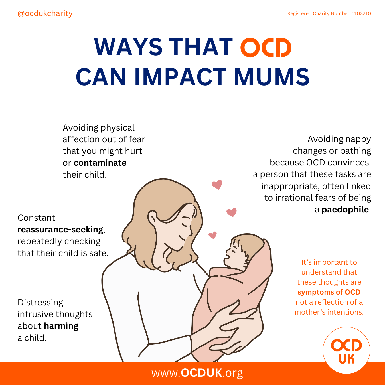 Featured image for “Ways that OCD can impact mums”