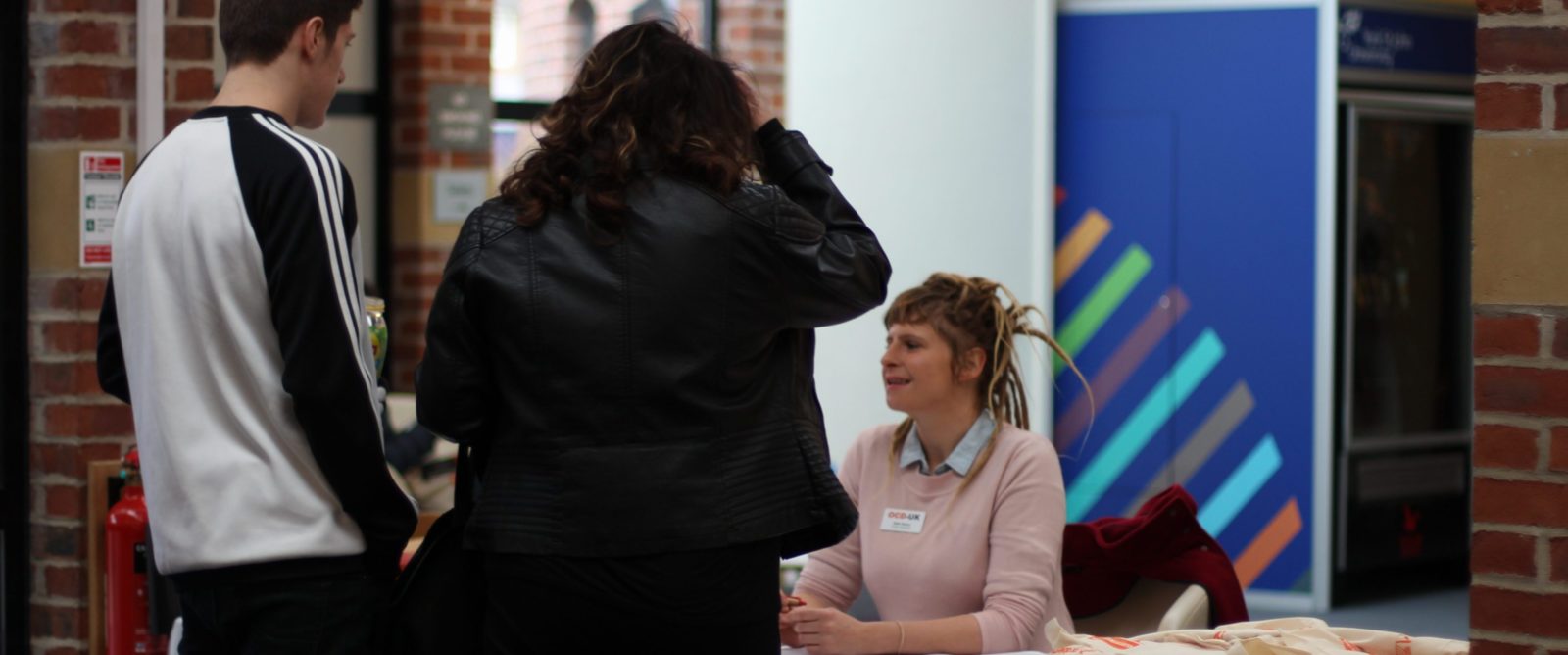 Beth meets two conference guests